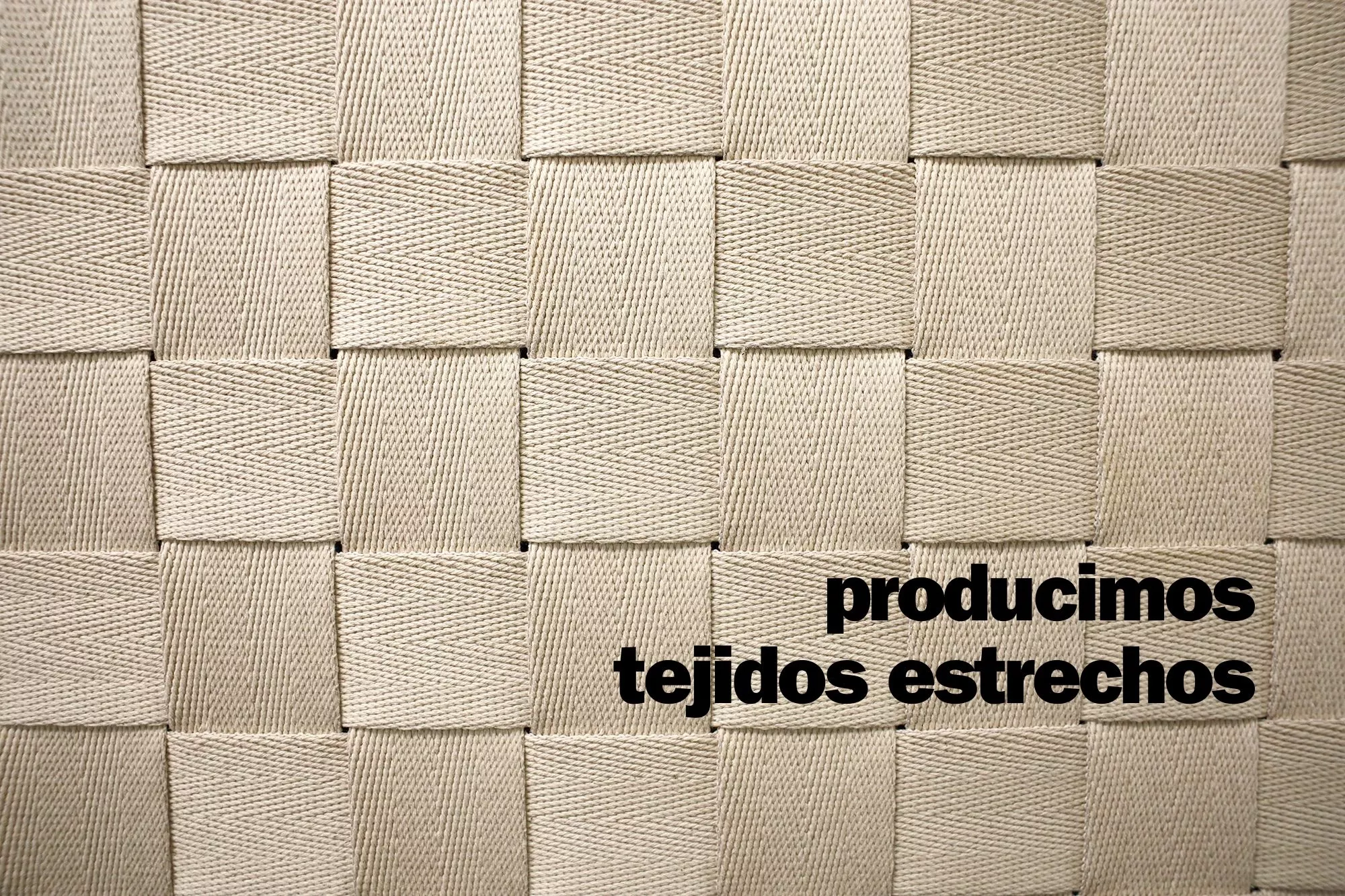 we produce narrow fabrics