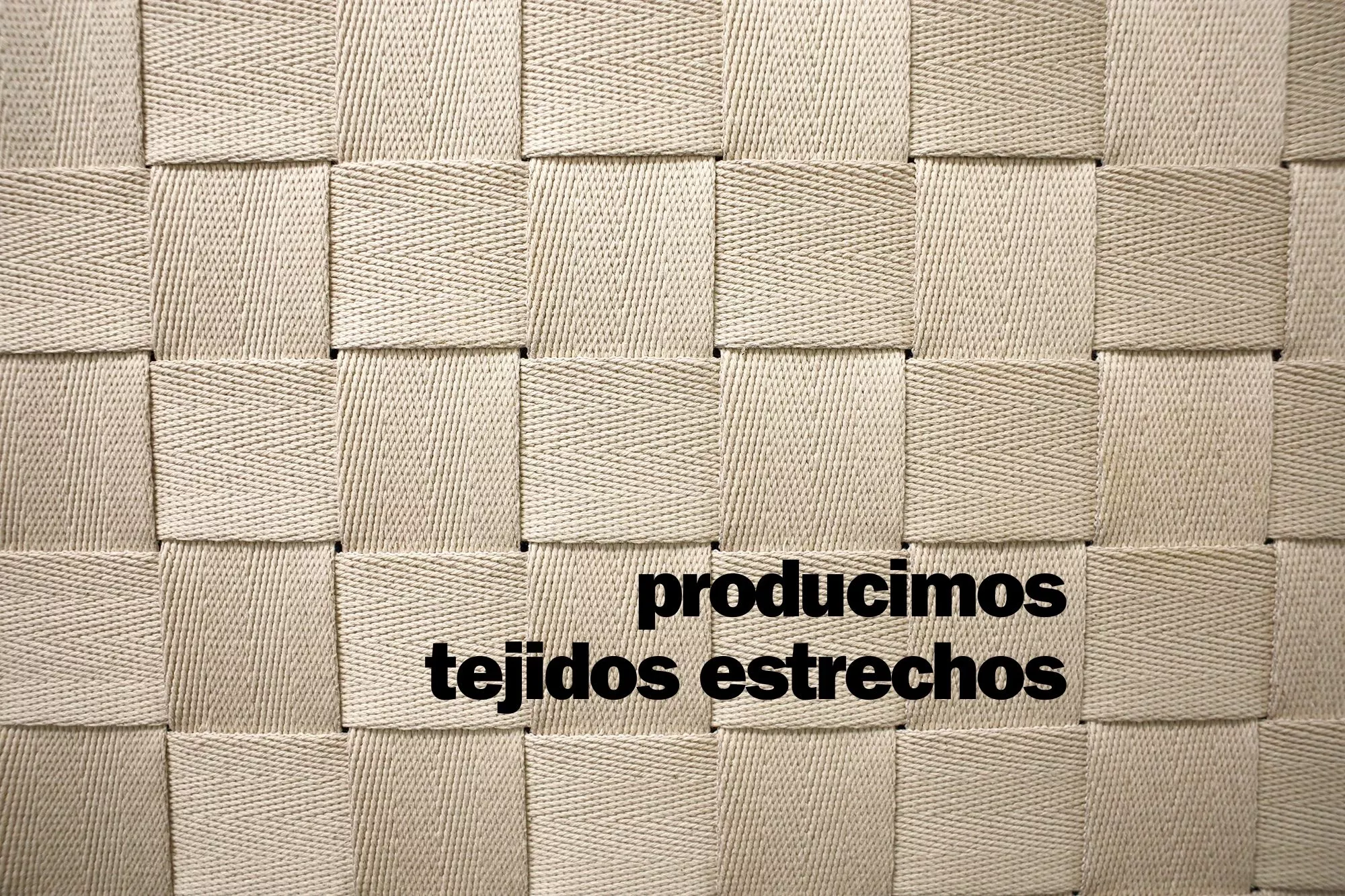 we produce narrow fabrics