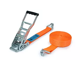 Mejores ventas - General Cinta de amarre - ERGO 5T - 9m - 50mm - de 2 partes - ganchos cerrados - Naranja - STF500