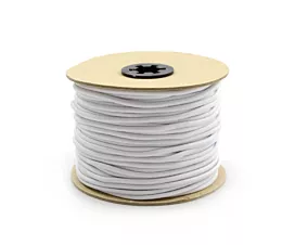Todo - Redes y Lonas Rollo de cable elástico (3mm) - 50m - Blanco