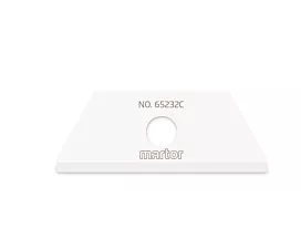 Cuchillas de recambio Hojas de recambio Secunorm Mizar, SN500 y SN300 - Lama redondeada - Acero Inoxidable - Cerámica - 2uds