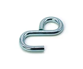 Ganchos S Gancho S cerrado - 850kg - 22mm - Acero galvanizado Ganchos S Gancho S cerrado - 850kg - 22mm - Acero galvanizado