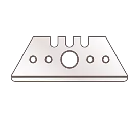 Cuchillas de recambio Hojas de recambio Secunorm Mizar, SN500 y SN300 - De punta redondeada - 10uds