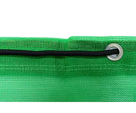 Todo - Redes y Lonas Red de protección contenedor - Malla fina - Verde - 3,5x6m