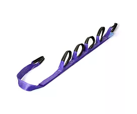 Todas Cinta de elevación para transporte de vehículos 50mm - 6 gazas reforzadas - 1T - 1,70m - Violeta