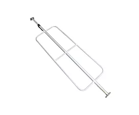 Barras estabilizadoras de carga Barra de sujeción con soporte 2400mm - 2700mm (Acero) Barras estabilizadoras de carga Barra de sujeción con soporte 2400mm - 2700mm (Acero)