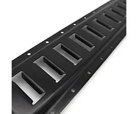 Raíles universales y accesorios Raíl de anclaje universal horizontal / E-track - 0,6m - Acero - Negro